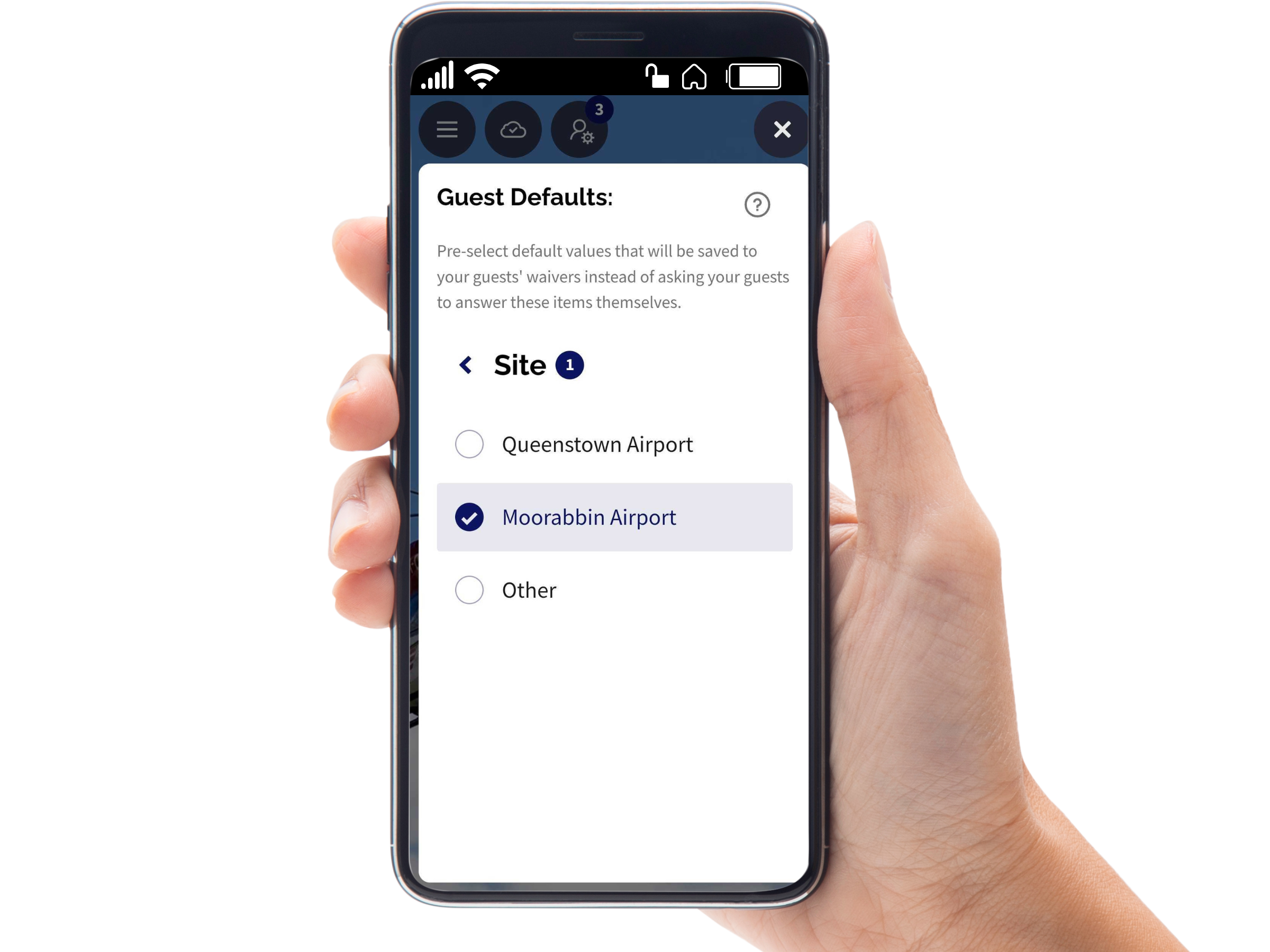 Assign Site on Waiver App.png